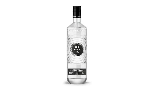 KINETIC Single Estate German Vodka I milder Geschmack durch energetisiertes Wasser I purer Vodka-Genuss aus Deutschland I 40% Vol. I 1,0 l