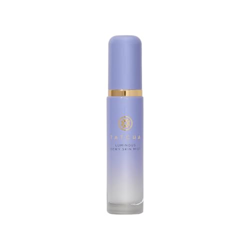 Tatcha Luminous Dewy Skin Mist | 2-in-1 Hydrator & Finishing Spray with Hyaluronic Acid for a Dewy Glow | 1.35 oz