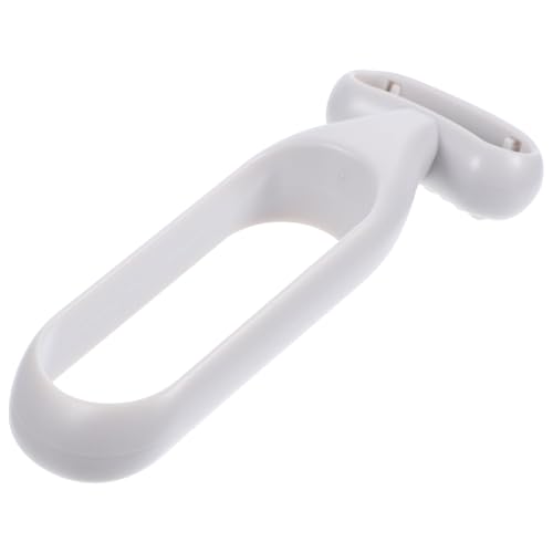 POPETPOP Recortadora de Vello Corporal para Mujeres Afeitadora Manual Ligera de ABS Color Gris Claro Portátil para Axilas y Piernas Herramienta de Depilación Eficaz y Suave para Uso