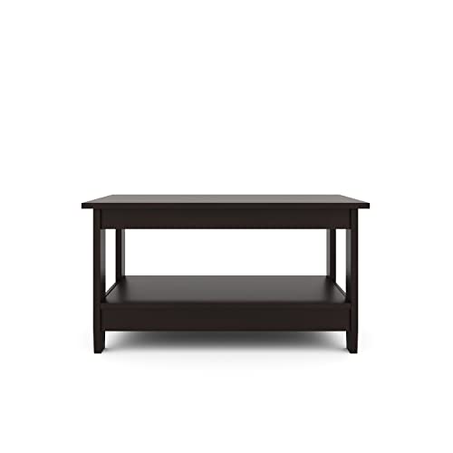 Image of Nilkamal Baron Engineered Wood Center Table | Coffee Table with Shelf (Finish: New Wenge)
