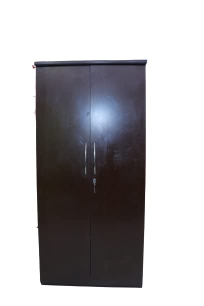 Woden 2 Door Almira Storage Closet Clothes Portable Closet Organizer ...