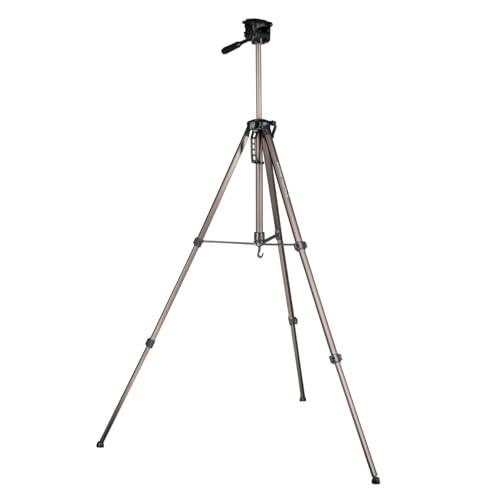 Mantona Trépied Basic Travel Pro Iii Grand Trépied En Aluminium Avec Plaque Rapide Hauteur Max 168 Cm - vue 3
