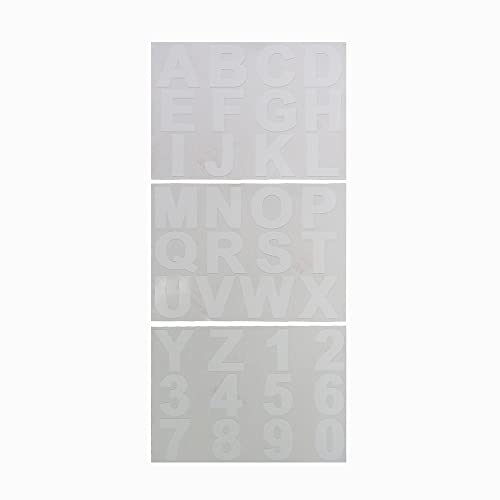 Letras de vinilo de 2 pulgadas autoadhesivas para personalizar tazas y decoración 3
