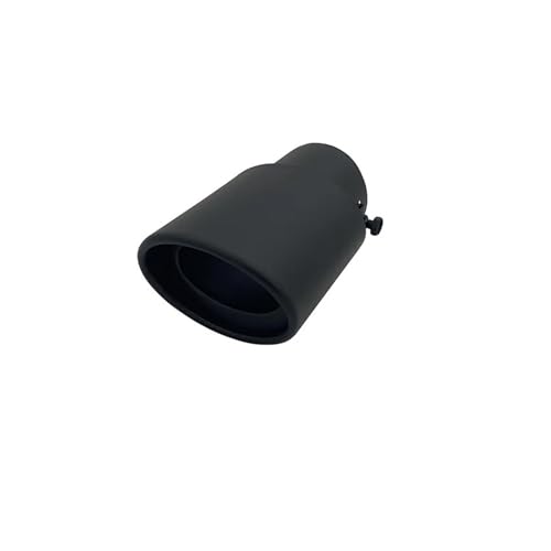 Embout de silencieux d'échappement universel chic et tube rond chromé A153 Frosted
