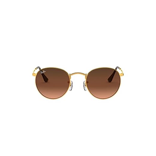 Óculos de sol RAY-BAN ROUND METAL Masculino