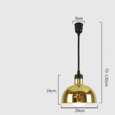 Lustre chauffant pour aliments parfait pour les buffets d'hôtels - 2
