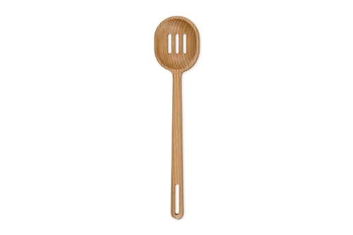 Image of Le Creuset Signature Wooden Slotted Spoon