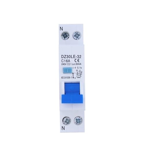 Disyuntor diferencial compacto de 1P+N con alta sensibilidad de 30mA