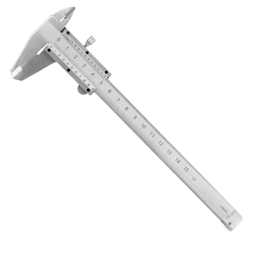 Calibrador Vernier Manual de Acero Carbón 0-150mm miniatura 4