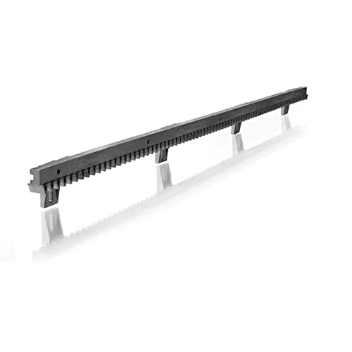 Somfy 2401294 - Mètre de crémaillère (1 x 1 mètre) basse pour portail coulissant | Compatible avec les moteurs Freevia, Slidymoove et LS