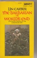 Hardcover The Barbarian of World's End Book