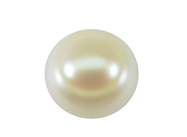 Anuj Sales11.25 Ratti South Sea Pearl Gemstone Moti Stone Original Certified Astrological Loose Gemstone, 3.25, Gemstone, Pearl, 3.25, Gemstone, pearl