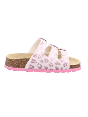 Chaussons Superfit blanc et rose en taille 26 EU avec semelle confortable - 5