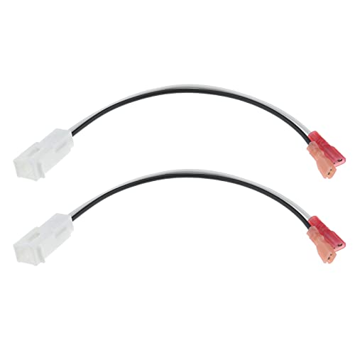 Micro Traders 2PCS Car Speaker Wiring Harness 72-7902 Compatible with Dart Journey RAM 1500 2500 3500 4500 5500 Avenger Caliber Challenger Charger Magnum Grand Caravan