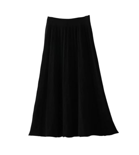 Women's Long Pleated Skirt, Soft, Classic, Comfortable, Simple Skirt