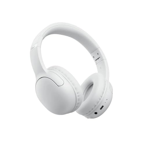 JVC HA-SG20BT-B Casque Bluetooth Bandeau, jusqu'Ă 17 h d'autonomie, Design Pliable, Couleur Blanche