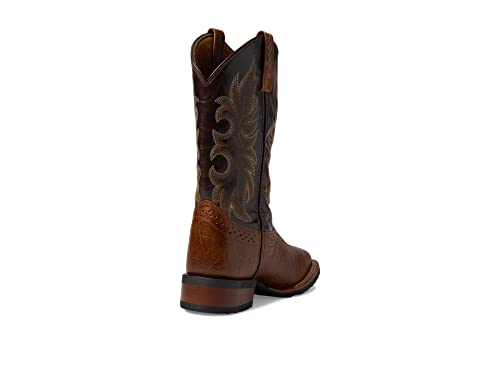 Image of Laredo Mens Broken Bow Square Toe Pull On Casual Boots Mid Calf - Brown