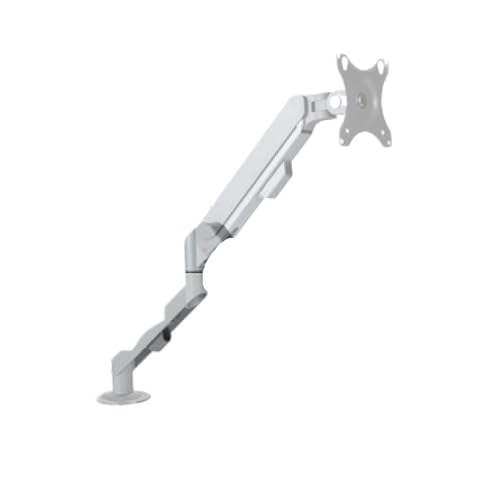 Support mural écran avec levage pneumatique fluide et ergonomique