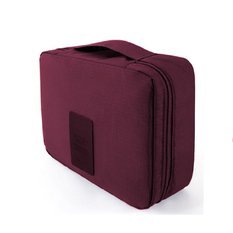 Image of Styleys Nylon & Polyester Toiletry Bag (Maroon S1028)