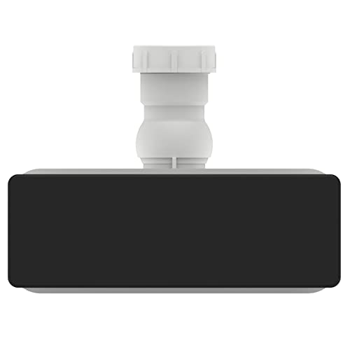 Ideal Standard - Rectangular Inspectable Waste 220x80x78.5mm, Black Shower Tray - Image 3