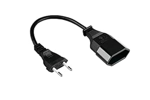 Shortix Euro-Flachstecker-Verlängerung 20cm