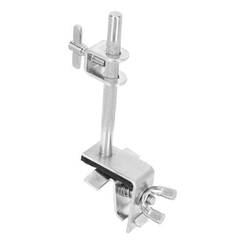 Abrazadera para soporte de campana para set de batería, soporte para bombo, clip para fijar campana miniatura 1