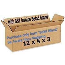 3 Ply Corrugated golden Box/Shipping Box/Packaging Box 12 inch x 4 inch x 3 inch - Pack of 50 Box