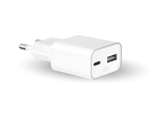 CS 30W GaN Recyclé White bloc alimentation compact double port USB