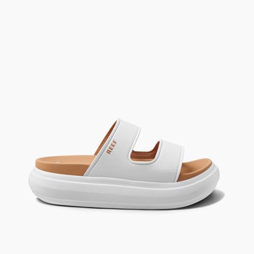 Image of REEF Cushion Bondi 2 Bar Women's Slide Sandal, Lightweight and Supportive Footbed, Water Friendly