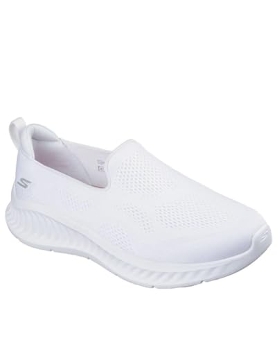 Skechers Women's GO Walk Now Sneaker, White, US 9