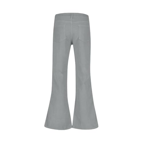 Mens Vintage Flared Jeans Spring High Waist Baggy Denim Pants Wide Leg Casual Office Trousers3