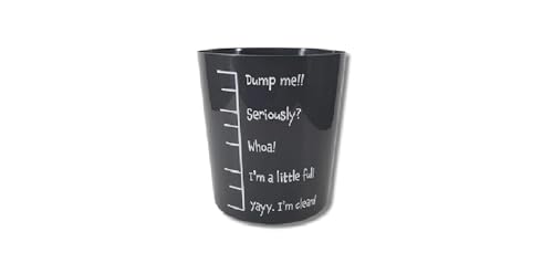 Caneca de basura rectangular de plástico 5 gal