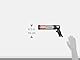 KS Tools 515.3910 Pistole zu Silikon Druckluft 310 ml , Schwarz