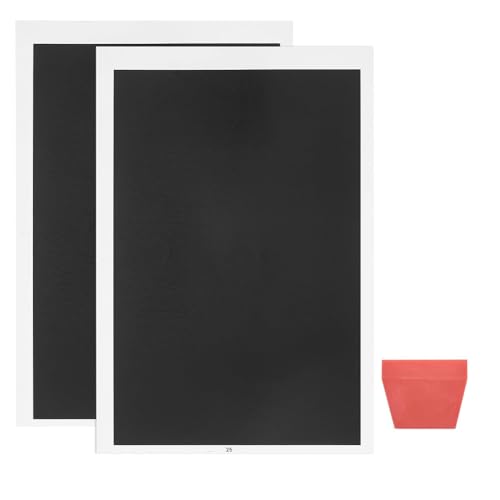 Hipzeepo Papel para Grabado, Papel para Marcar, Papel en Apto para Metal, Cerámica, Vidrio y Fibra (F)