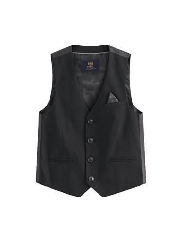 NEXT Jungen Weste Black Stand Alone 116-