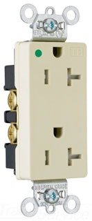 Pass & Seymour Tr26362-Hgred 20A 125V Hosp Receptacle