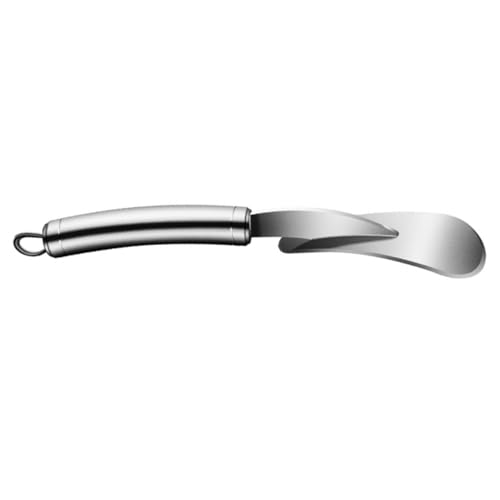 GRIRIW Pelador De Pomelos y Cítricos Inoxidable Herramienta De Cocina Práctica y Ligera Para Gadget Ergonómico y Portátil