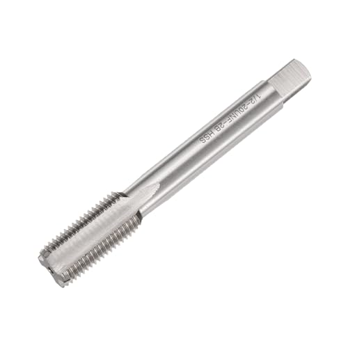 Quarkzman 1 2-20 Unf B2 Espiral Punto Rosca Macho, Macho De Roscar Herramienta De Roscado, Machos De Máquina De Acero De Alta Velocidad Barrena De Roscar