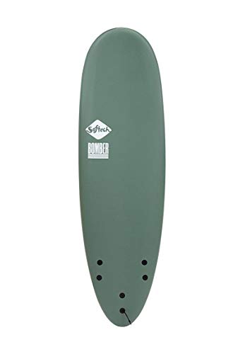 Softech Bomber Surfboard Smoke Green/White, 5ft 10in