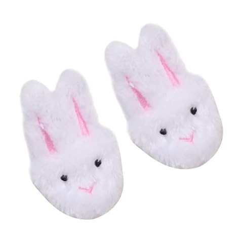 Sophia's 18" Baby Doll Bunny Slippers with Ears Cover