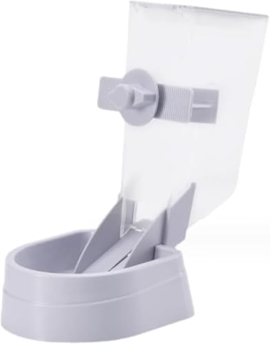 AOBOPO ペット給餌器 犬・猫用|吊り下げ式 固定式スナップボウル付き|ケージに簡単装着 便利な容器 衛生的 ペット用品として最適