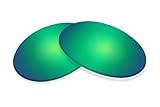 Sunglass Fix Replacement Sunglass Lenses Compatible for David Yurman DY 016 56mm (Polarized SFx Ultra Green-Purple Mirror Pair)