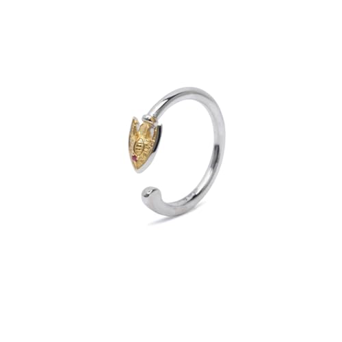 ジョジョの奇妙な冒険 黄金の風 コラボアクセサリー > ジョジョの奇妙な冒険 黄金の風 スタンドの矢 イヤーカフ (片耳用) メンズ レディース ユニセックス シルバー925 jojo 3部 ブランド 公式 コラボ ジャムホームメイド [並行輸入品]