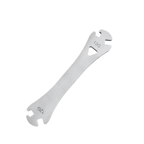 Kit de herramientas para la reparación de biciclet Herramienta de reparación de boquillas de bicicleta de doble cabezal, llave de radios compatible con Shimano Mavic Herramientas de reparación de bici