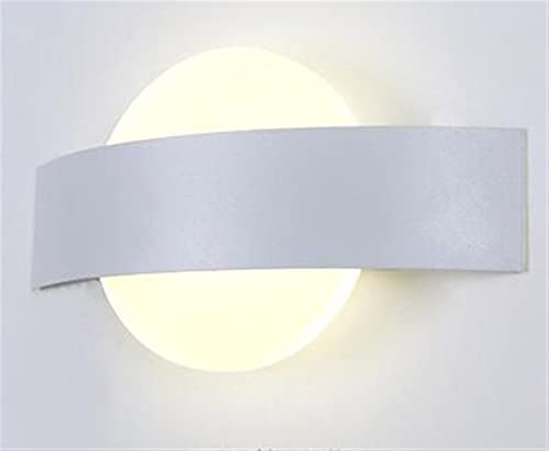Lámparas de pared LED modernos con luz cálida de aluminio