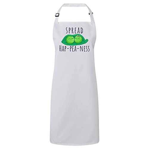 Tablier cuisine Spread Hap-pea-ness pour cuisiner avec le sourire