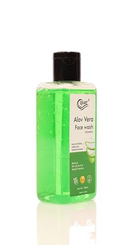 Image of Quat Face Wash Gentle Skin Cleanser for Dry to Normal, Sensitive Skin, 100ml Alovera Face Wash with Niacinamide, Vitamin B5
