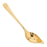 SHOWERORO Cuchara para Salsas de Acero Inoxidable 304 Mango Largo Cuchara de Cocina Versátil para Servir Aceites y Sopas Utensilio Profesional para Hogar y Restaurantes