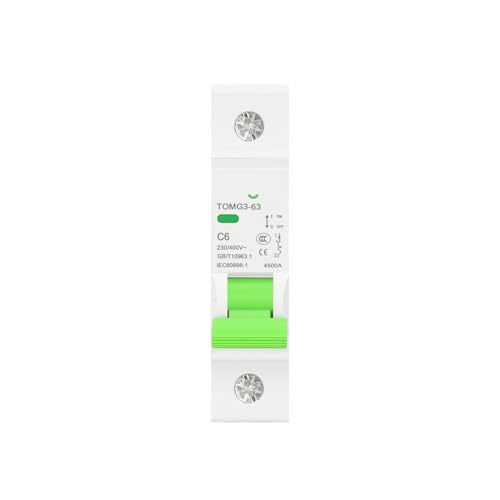 Disjoncteur miniature MCB 4,5ka Type C 50A interrupteur AC 230V TOMG3-63 lot de 4 pièces