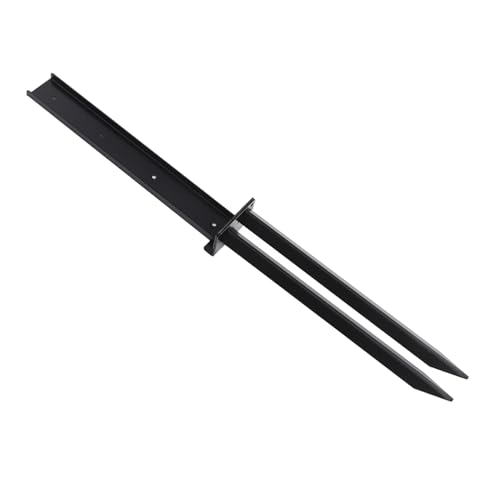 BEBEMOKO Anclaje Metálico Resistente De Reparación para Postes De Herramienta De Reparación Fácil De Usar